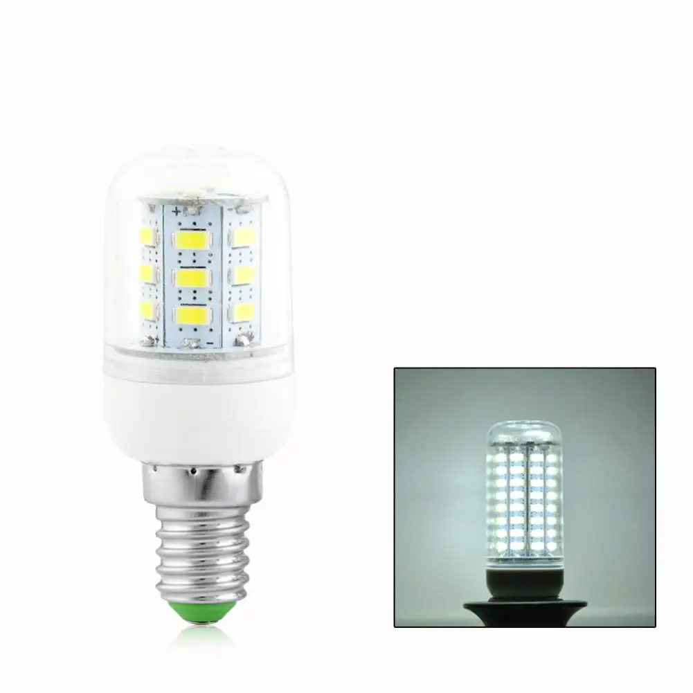 E14 cold white Высокое качество, 220 В, 7 Вт, 9 Вт, 12 Вт, 15 Вт, 20 Вт, 25 Вт, 5730 SMD светодиодный светильник-кукуруза, лампа, теплый белый, холодный белый свет, лампа E27, E14, база для домашнего декора - Испускаемый цвет: E14 cold white