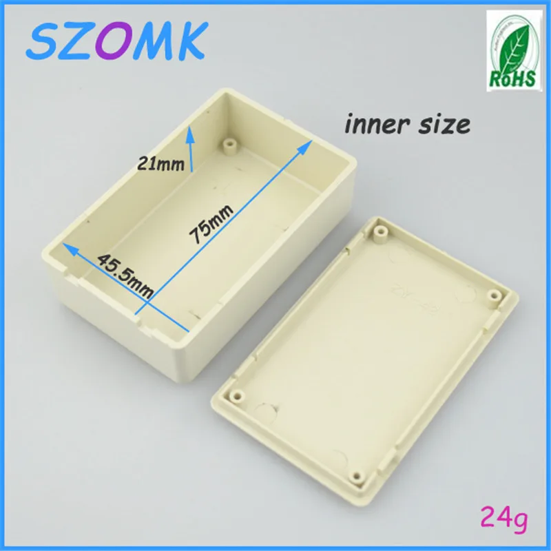 1 шт. корпус для инструментов Пластиковый электроники маленький abs 80x50x25мм |