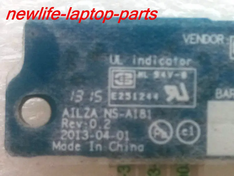Оригинальный Для Z410 POWER board NS A181 AILZA_POWER_FPC NBX00019100 тест хорошая Бесплатная