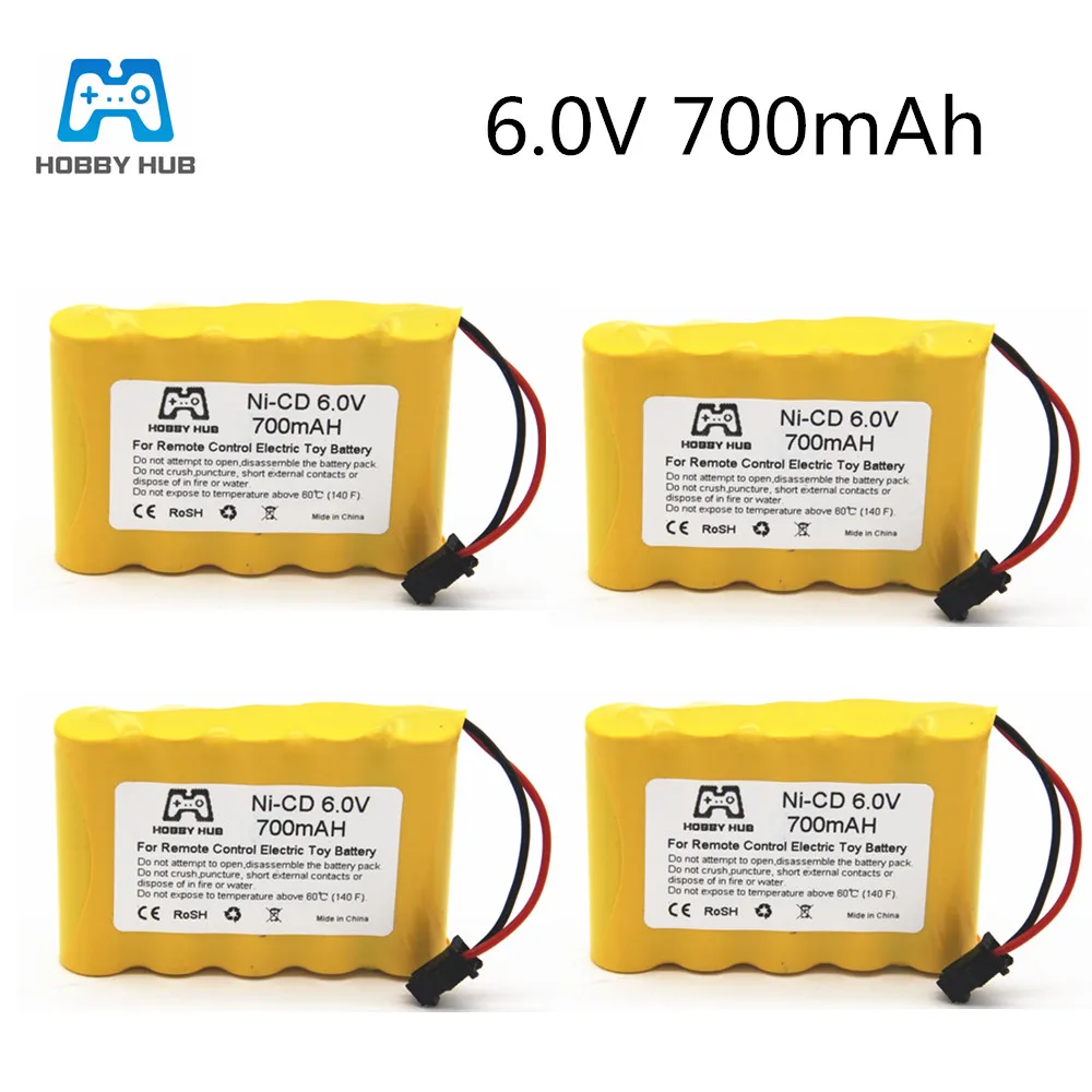 NI CD 6 0 V 700 mAH аккумулятор несколько разъемов аккумуляторная батарея для rc car ship toy