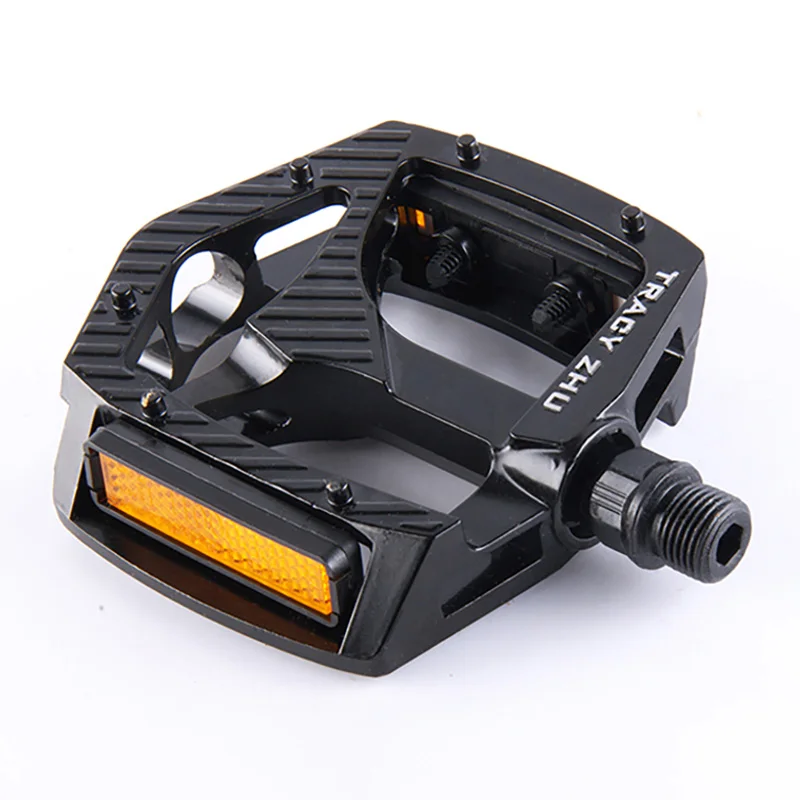 black010 Велосипедные педали из алюминиевого сплава для горного велосипеда MTB, велосипедные педали BMX 2 с герметичным подшипником, велосипедные аксессуары, велосипедные педали - Цвет: black010