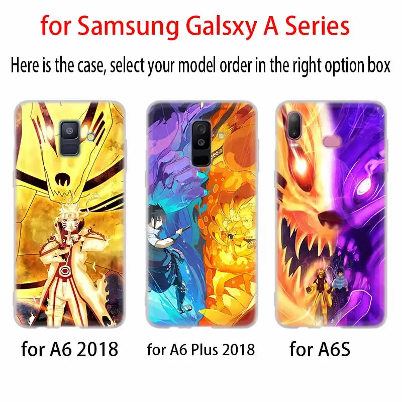 Cover Silicone Case For Samsung Galaxy A42 A52 A72 A32 A12 A71 A51 A70 A50 A20 A30 A20S A21S A50S A6 A7 A8 2018 nine tailed fox | Мобильные