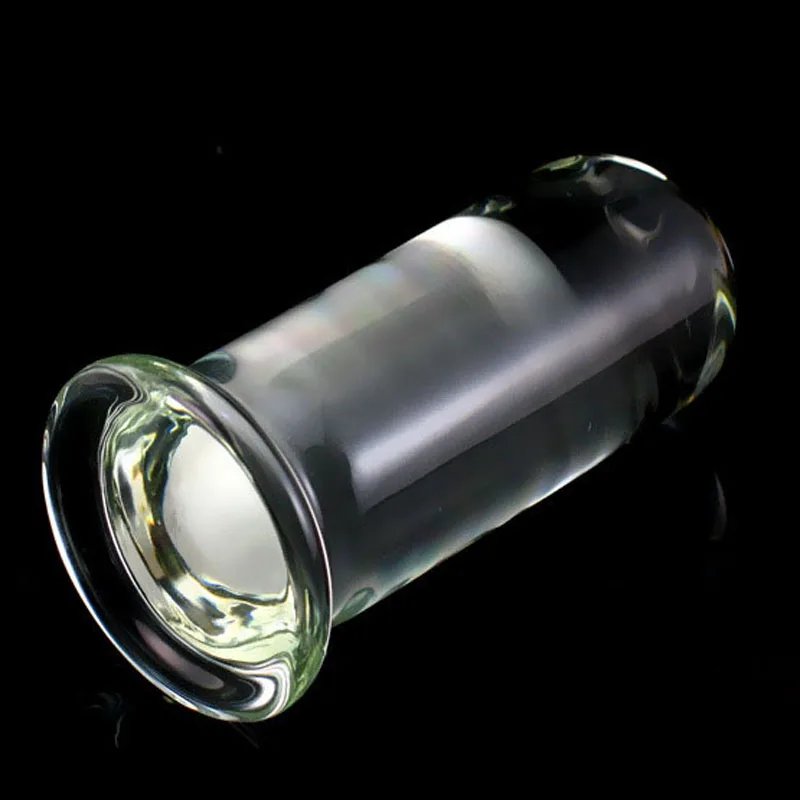 New Cylindrical transparent glass anal plug huge big dildo 61mm diameter buttplug large butt anus dilator stimulator | Красота и