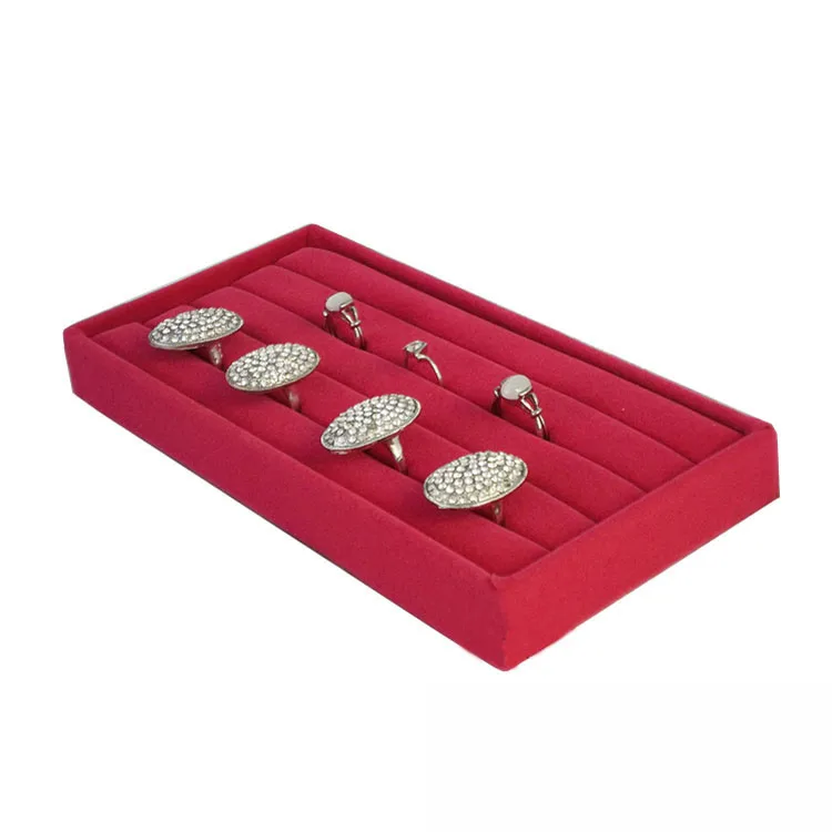 Органайзер бархатный для демонстрации колец и серег 11 х22 см|ring display case|show casedisplay case