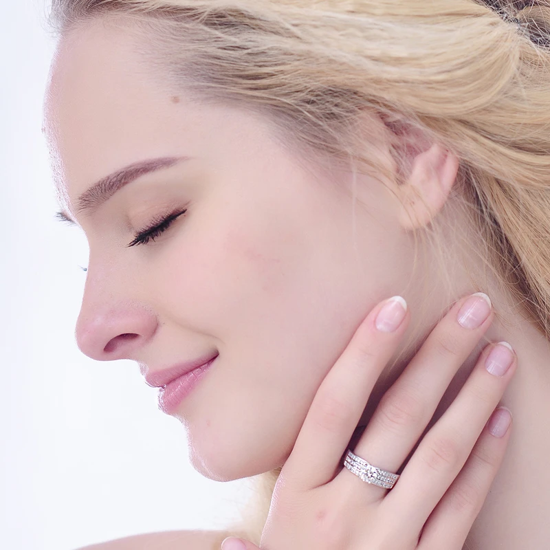 LZESHINE 2018 оптовая продажа новое продвижение модное серебристое цветной AAA циркон