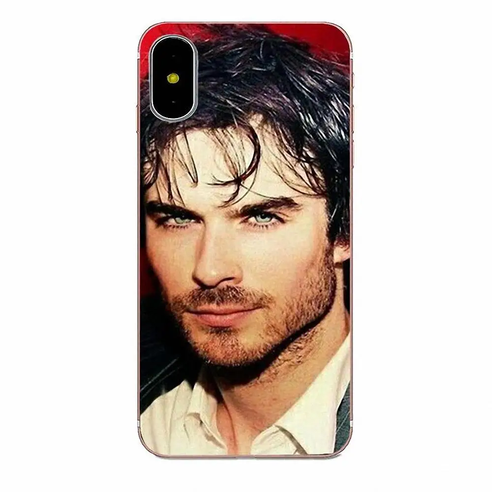 Мягкие чехлы для телефонов Ian Somerhalder Дневники вампира Galaxy J1 J2 J3 J330 J4 J5 J6 J7 J730 J8 2015 2016
