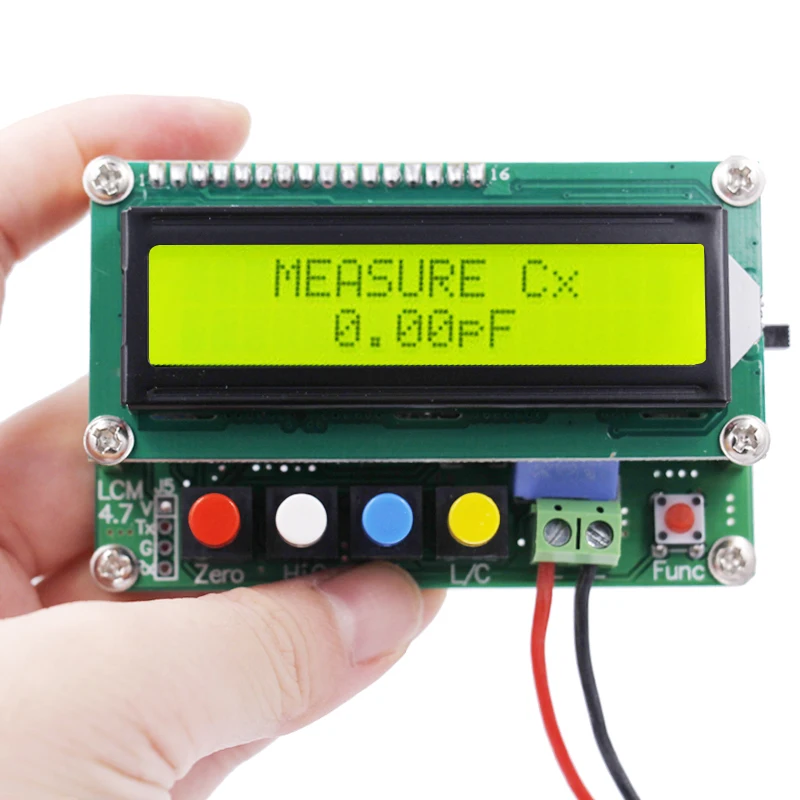 5 шт./лот автоматический измерительный диапазон конденсатор тестер