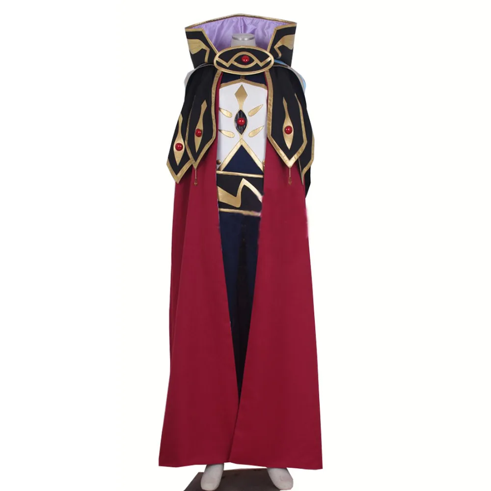 2017 Code Geass knight of seven Cosplay Costumes Men's Cloak Tuxedo Halloween Party Suit - Any Size | Тематическая одежда и