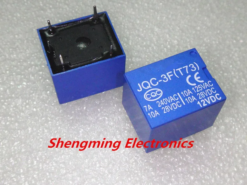 50 шт. 5pins JQC 3F (T73) Реле 3VDC 5VDC 9VDC 12VDC 24VDC|relay 24vdc|relay 12vdcrelay 9vdc |
