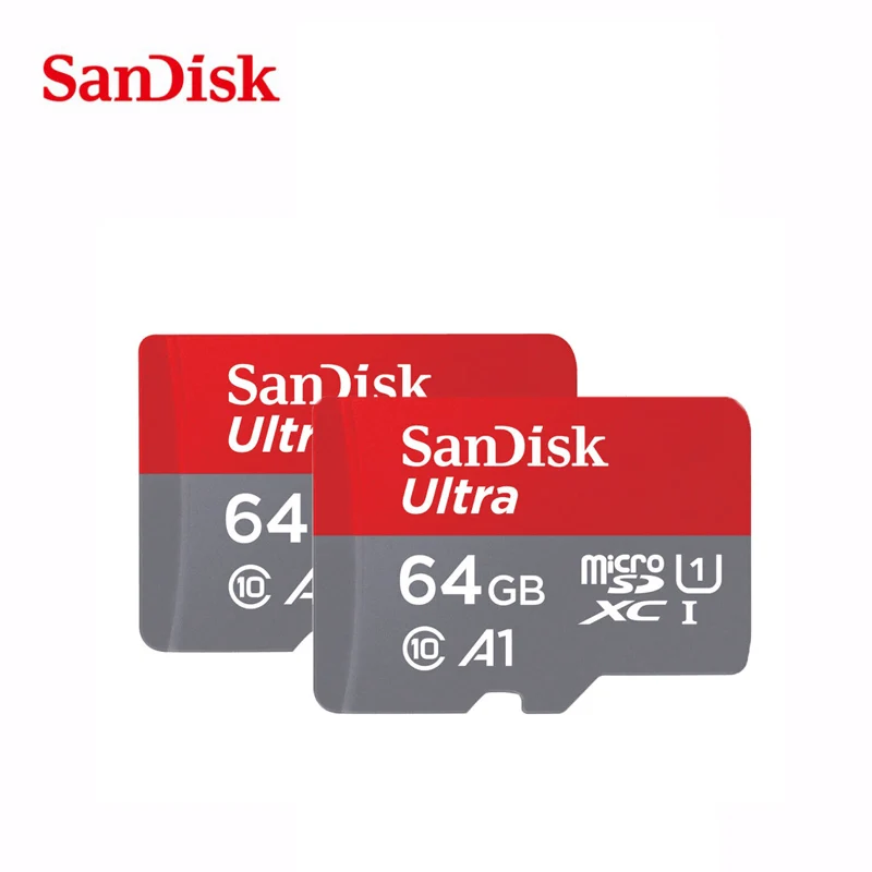 SanDisk Ultra micro SD карта памяти 64 ГБ TF microSDXC для телефона A1 | Компьютеры и офис