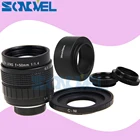 Объектив 50 мм F1.4 CC TV, Крепление C, макрокольцо, металлическая бленда для Nikon 1, AW1, S2, J4, J3, J2, J1, V3, V2, V1, беззеркальная камера C-NI
