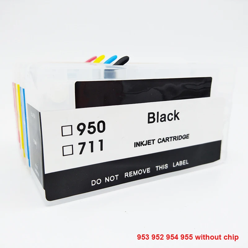 Einkshop 953xl пустой многоразовый картридж Замена для HP 953 954 955 952 XL Officejet Pro 8730 8740 8735 8715