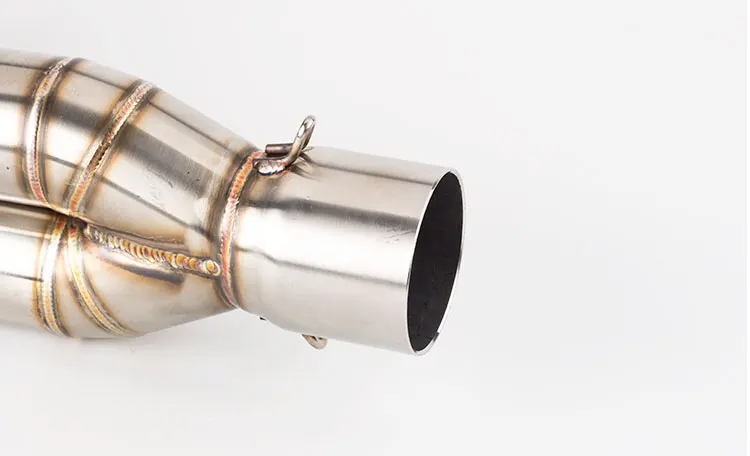 Детали мотоцикла RACELEO выхлопная труба глушитель двойной Выпускной для Kawasaki Z800 Z900