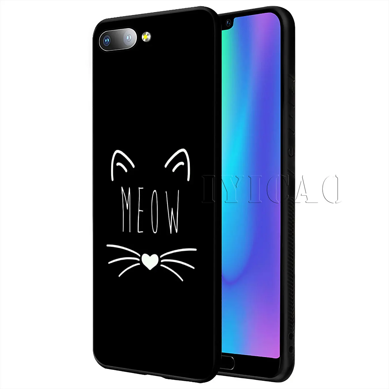 Мягкий силиконовый чехол для телефона IYICAO Tiger The Lion King Huawei Y9 Y7 Y6 Prime 2019 Honor 20 8C 8X 8 9 9X 10