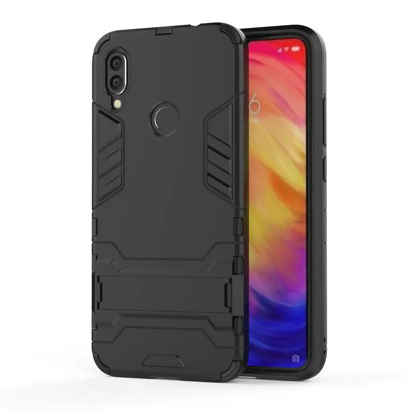 Ударопрочный жесткий чехол для Xiaomi Redmi Note 7 Pro Note7 32 ГБ 64 128 защитный задняя крышка |