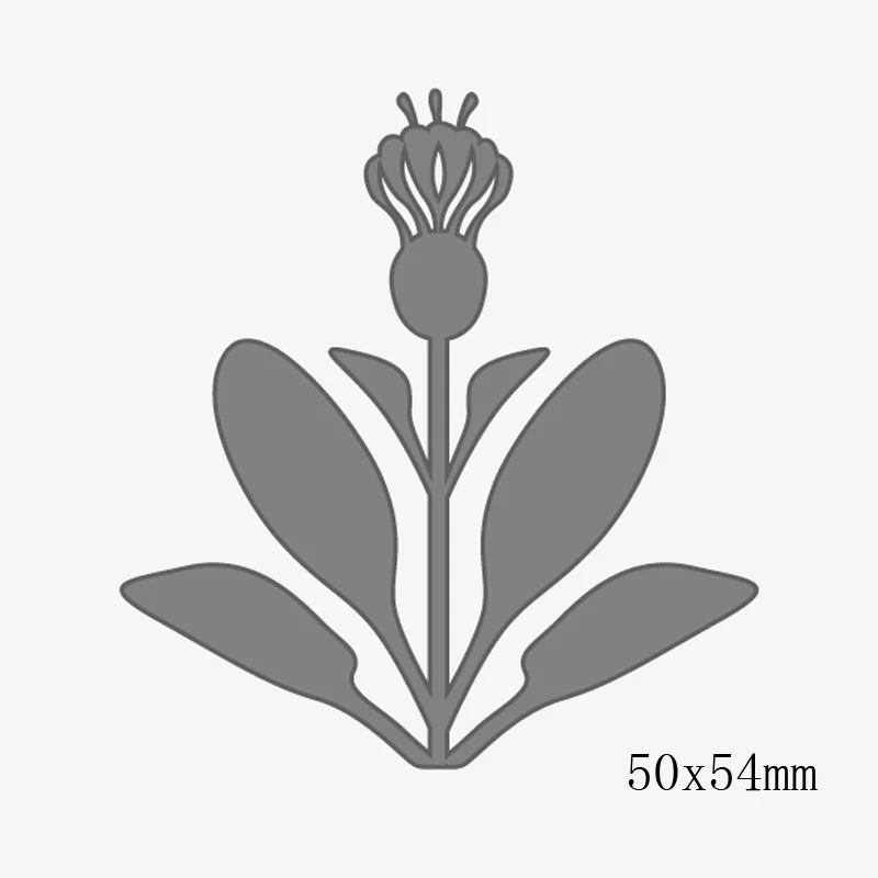 Металлические штампы с красивым цветком для рукоделия штамп скрапбукинга