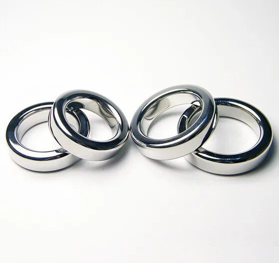 4 разных размера на выбор мужского кольца для пениса с замком для мужской бдсм-связи и звуками.