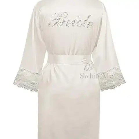Свадебный халат LP004 для невесты и подружки невесты, цветочный Атласный халат, ночная рубашка для женщин, кимоно, одежда для сна, цветочная тк...