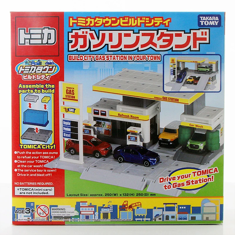 Автозаправочная Станция Takara Tomica Town аксессуары для сцен автозаправочная станция