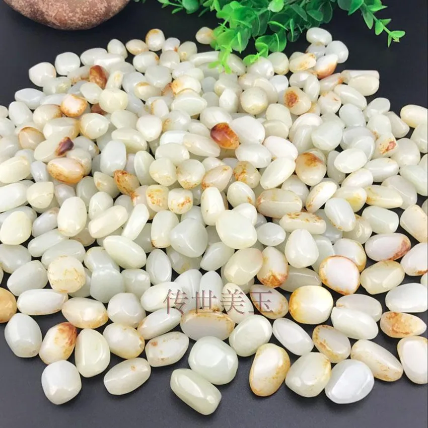 Натуральный Синьцзян нефритовый белый камень семян материал необработанный для