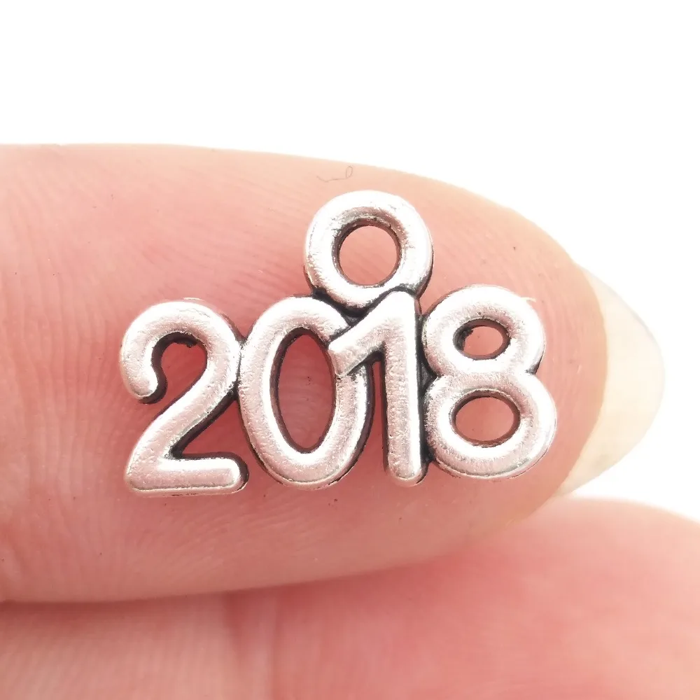 Объем 30 экологичный сплав номер 2018 амулеты античные с серебристым покрытием