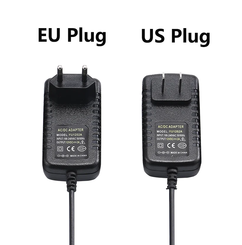 С IC программой AC DC 12V 2A адаптер питания Трансформатор 2 5 мм x 1.5A зарядное