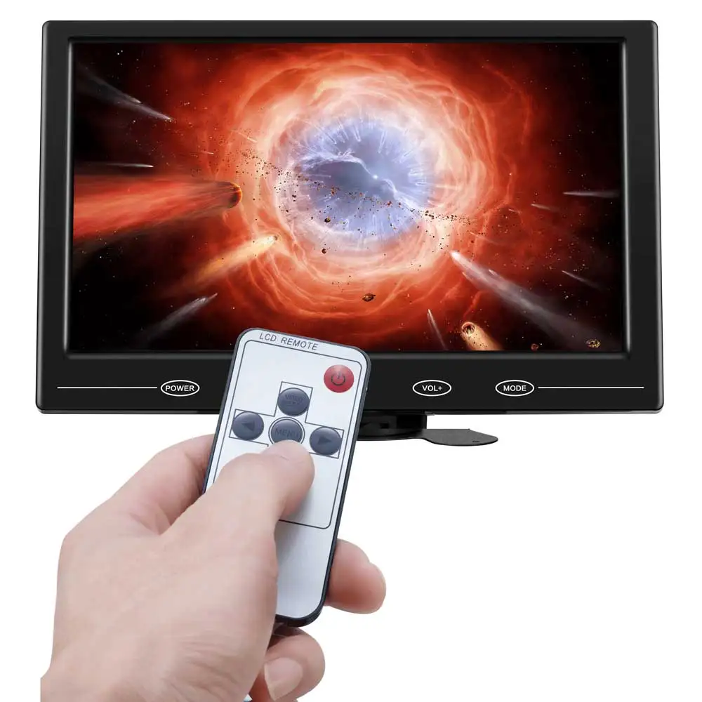 9 &quotHD TFT lcd цветной 1080x720 HDMI монитор портативный мини видео экран Поддержка VGA BNC AV