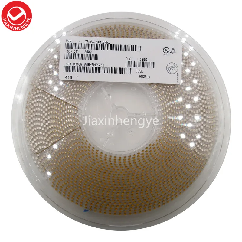 

TAJA475K016RNJ 16V 4,7 мкФ 10% 3216 1206 SMD оригинальный и новый 50 шт./лот