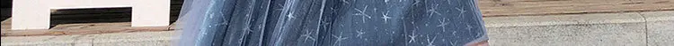 PEONFLY красивые Бисер пачка Женская юбка из тюля Лето корейской моды Высокая талия длинная юбка миди женские Доры юбка солнце
