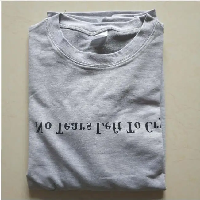 Толстовка с надписью «No Tears Left To Cry», Женская толстовка с принтом, брендовая одежда, популярные хлопковые готические Рубашки, Топы