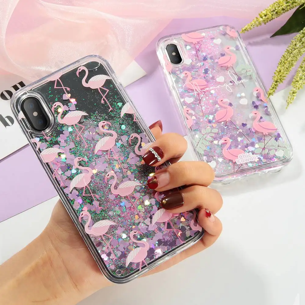 KISSCASE Dynamic Girly блестящие чехлы для телефонов iPhone XS Max XR X 6s 8 чехол силиконовый 6 7 Plus