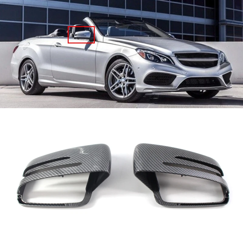 Крышка для левого зеркала заднего вида из углеродного волокна W176 W246 W204 W212 W221 GLA CLA