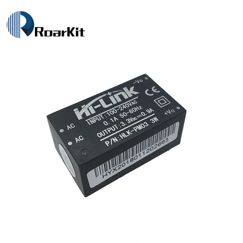 HLK PM01 PM03 PM12 AC DC от 220 В до 5 В/3 3 В/12 мини модуль питания Интеллектуальный бытовой