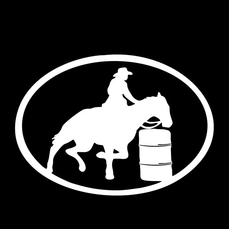 17 9*12 7 см интересная наклейка Cowgirl Rodeo унитаз гоночный автомобиль s съемные