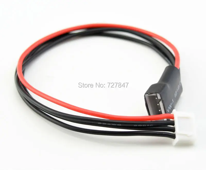 

5pcs/lot JST-XH 3S 20cm 22AWG Lipo Balance Wire Extension Charged Cable Lead Cord for RC Battery charger