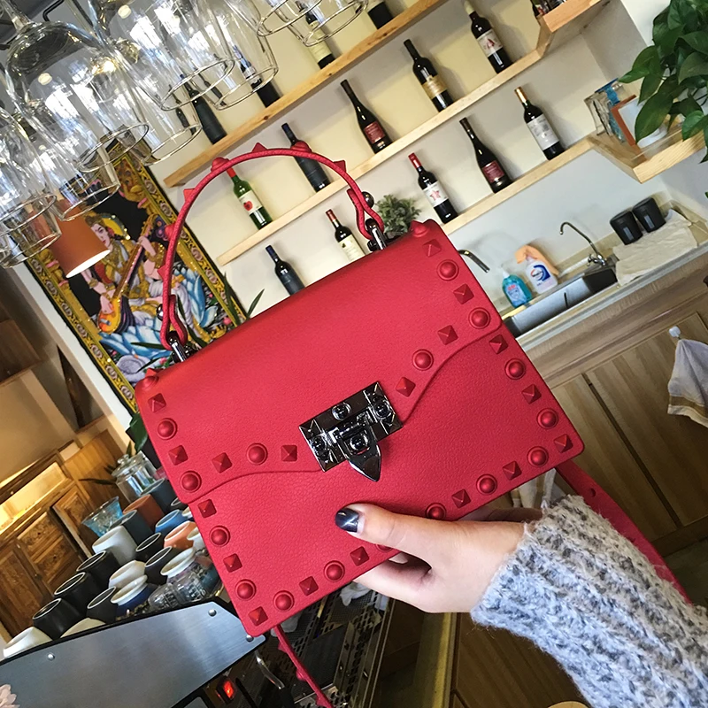 Женские сумки мессенджеры высокого качества из искусственной кожи желе Летняя