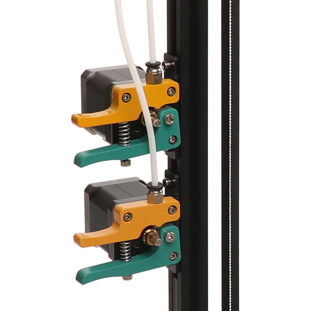 Новейший HE3D reprap DIY delta 3D принтер K200 автоматический уровень_ все инъекции пластмасс часть_ удаленно экструдер