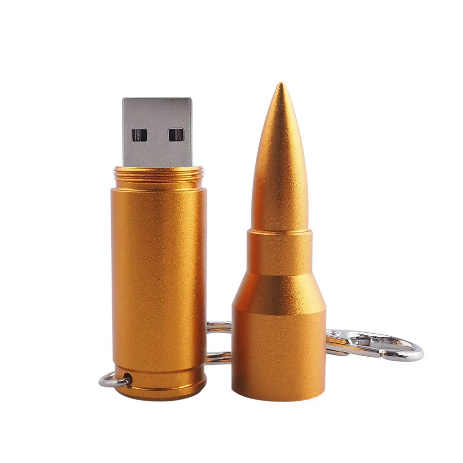 Новая Горячая Пуля Форма USB Флэш-Накопители Pendrives Памяти 2.0 Высокоскоростной 64 ГБ