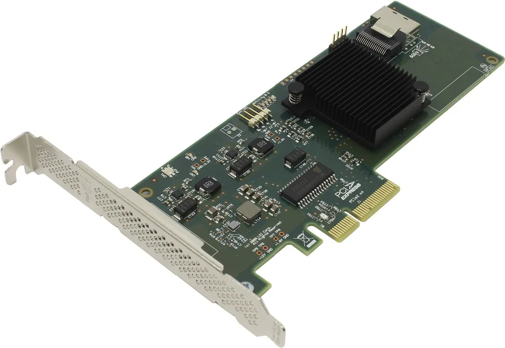 RaidStorage Avago LSI SAS 9211-4I LSI00190 4 порта RAID HBA jino SATA SFF8087 6 ГБ PCI-E 2 0 X4 карта контроллера |