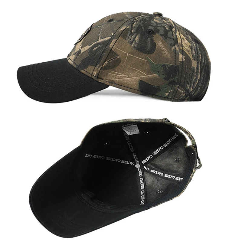 Baseball cap summer new camouflage outdoor fishing hat sunscreen sun hiking cap husband's birthday gift