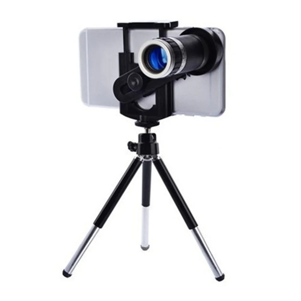 8X зум длиннофокусный мобильного телефона внешний объектив универсальной для