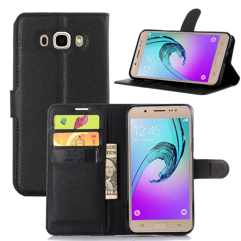 Чехол для Samsung Galaxy J7 2016 чехол-бумажник из искусственной кожи задняя крышка чехол
