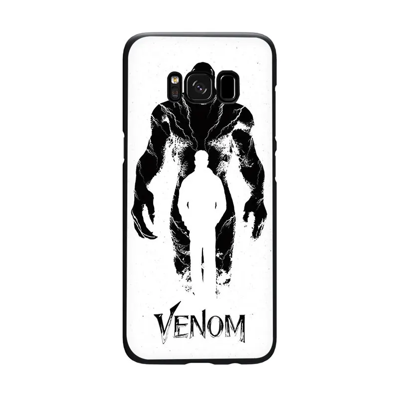 B2 Venom пленка MCU DIY печать рисунок мягкий чехол для телефона samsung Galaxy M10 20 30 S6 7 Edge S8 9 10 Plus Note 10 8 9 - Цвет: B2
