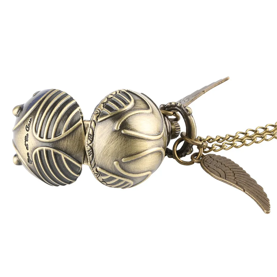 Карманные часы бронзового цвета в форме жука маленькие карманные с крыльями