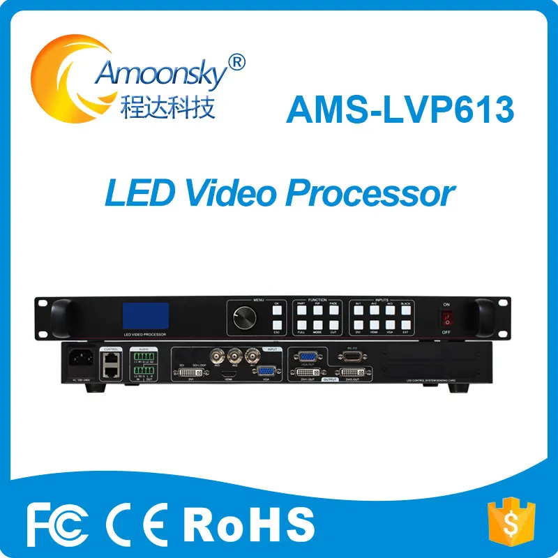 

Наружный внутренний светодиодный видео коммутатор ams-lvp613 Многофункциональный светодиодный настенный процессор поддержка novastar msd300 для вер...