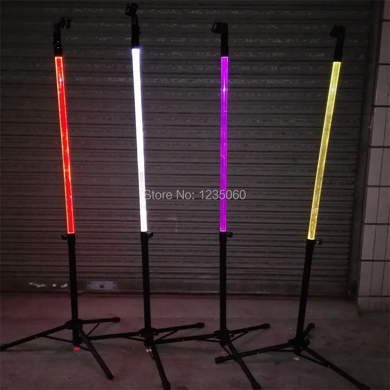 Новый дизайн цветной светящийся мигающий светодиодный подставка для микрофона
