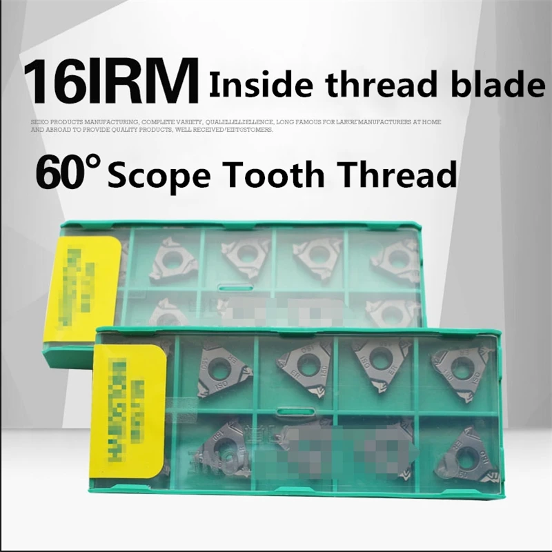 

YZ66 60°Scope Tooth Type Internal Thread Blade 16IRM AG60 WS5125 10 Pcs