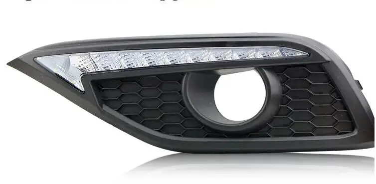 Указатель поворота светильник стиль реле 12V авто светодиодный DRL Габаритные огни противотуманная фара для Хонда сrv CR-V 2012 2013
