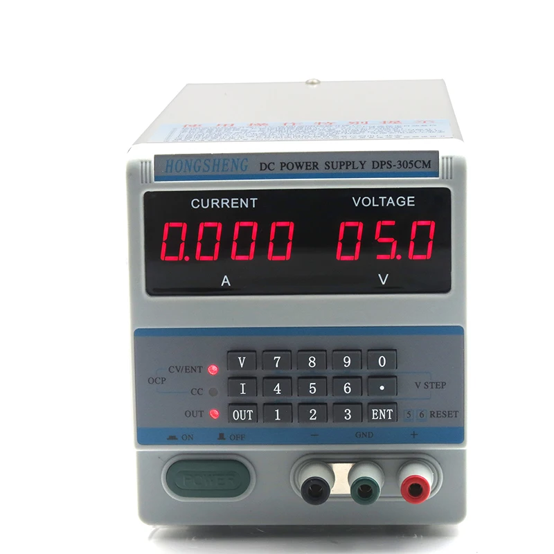 

DPS-305CM 4Ps DC Power Supply With Locking + Storage Function 30V 5A 110V/220V Digital Control