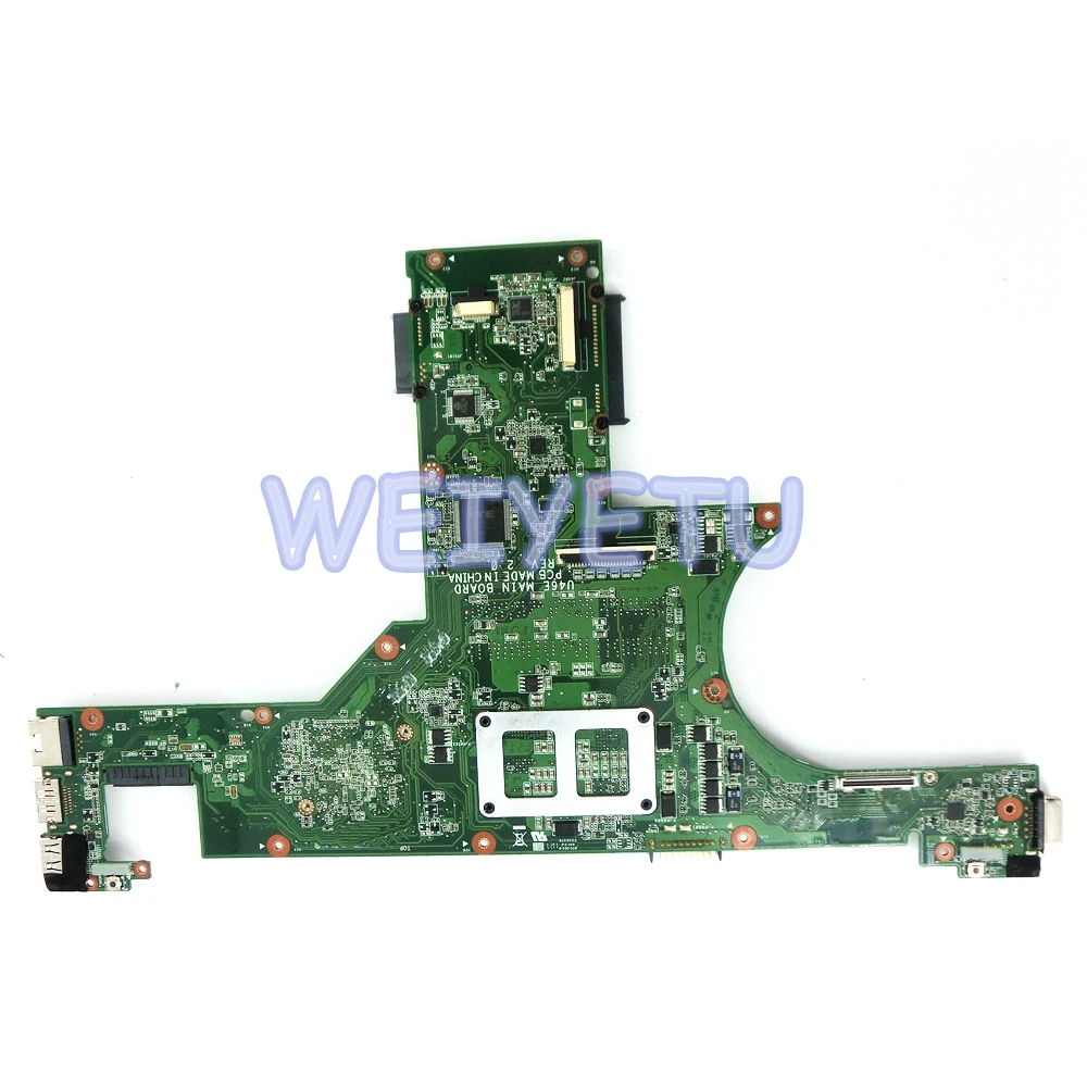 Материнская плата U46E _ MB для ноутбука ASUS материнская REV 2 0 60 N5MMB1000 D02 100%